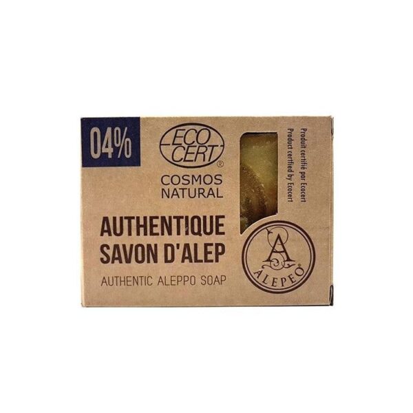 Alepo Pastilla de jabón 04%