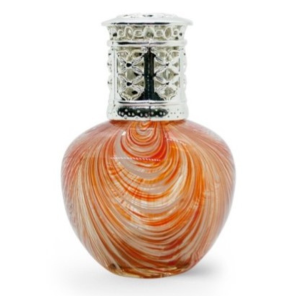 Lámpara catalítica naranja-blanco