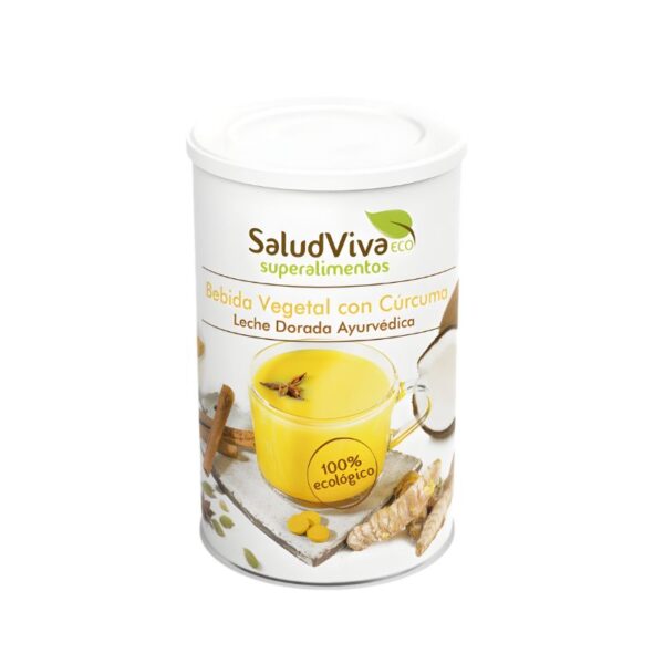 Bebida vegetal con cúrcuma
