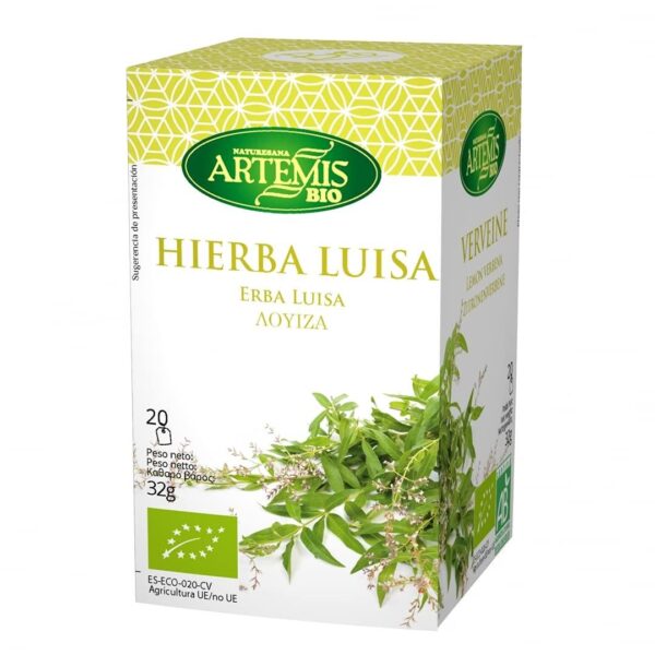 Hierba Limón Eco 32 gr, 20 bolsitas Artemis Bio 15022027
