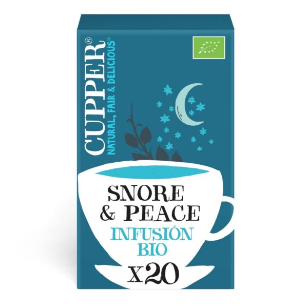 Infusión Snore&peace Ronquido &amp 20 bolsitas de cupper 060826