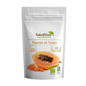 Papaya en trozos