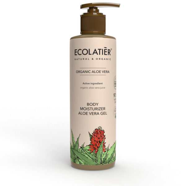 Gel hidratante corporal de aloe vera, 200ml. de ecolatier aper 12M