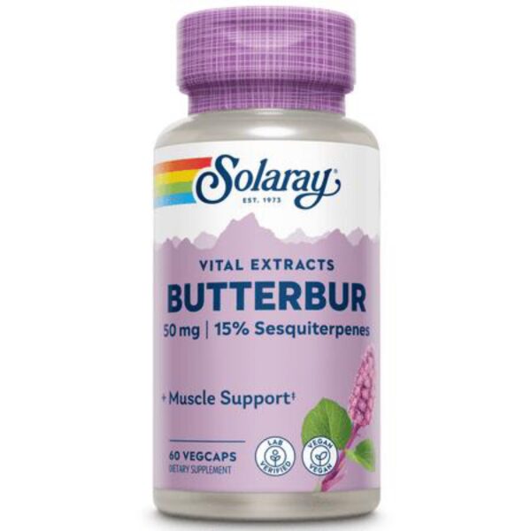Extracto de raíz de petasita “Butterbur” Solaray®