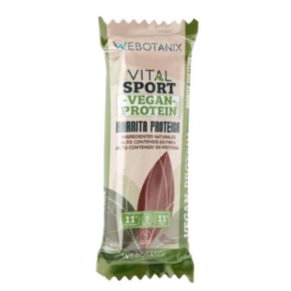 Barrita proteica vegana vitas Webotan