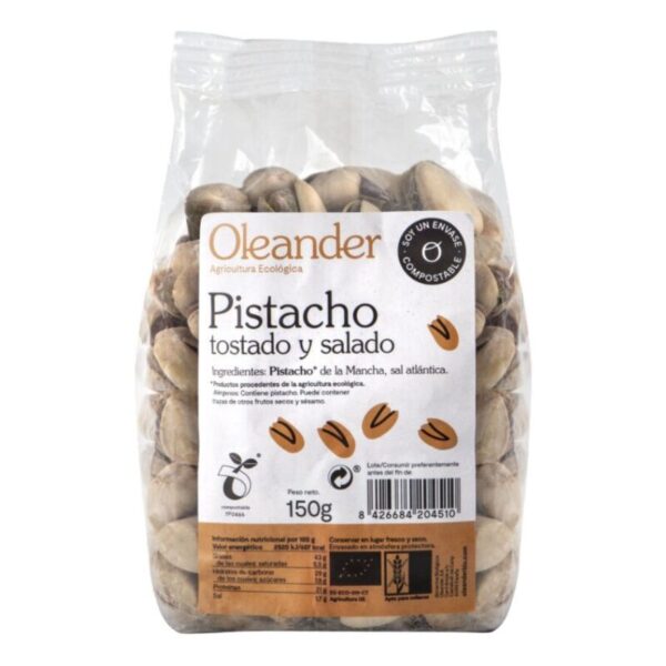 Pistacho Tostado Salado Bio Oleander